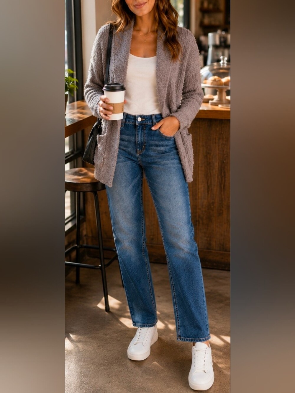 KUT from the Kloth Catherine Boyfriend Jeans Medium Wash Stretch Denim Size 10